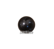 Pomello cambio a sfera Fiat 500 R / 126 - Plastica nera originale 
