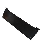 Porta Targa Anteriore Cromato Fiat 500 - Kit Completo in Metallo