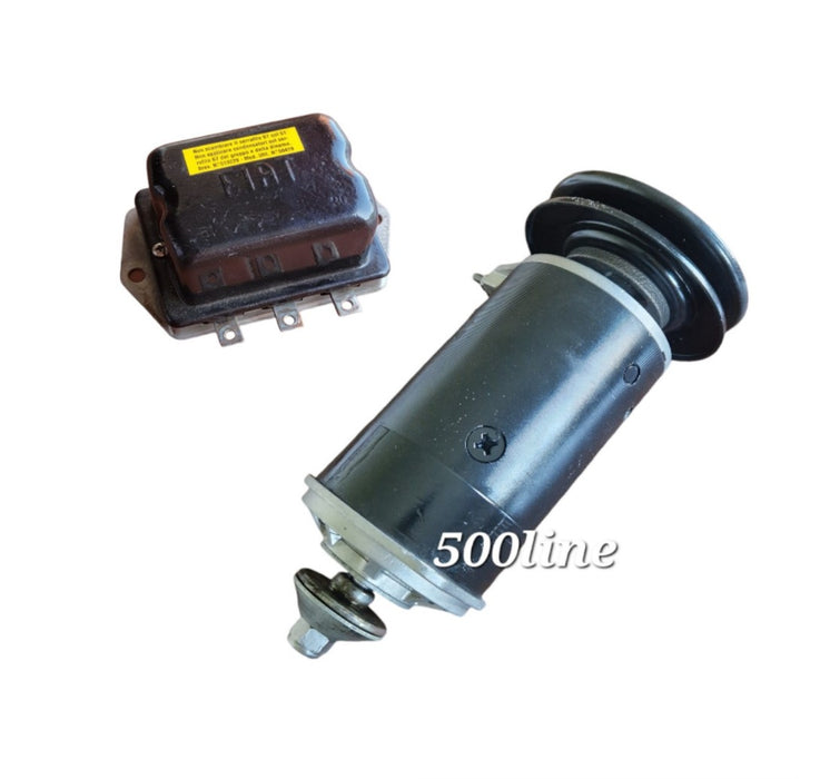 Rigenerazione Dinamo e Regolatore di Tensione – Fiat 500 / 126 / 600 / 850 / Giardiniera
