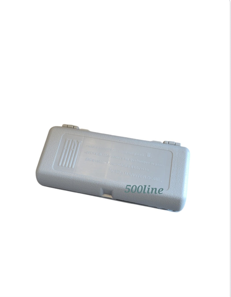 Scatola porta attrezzi Fiat 500 FLR Giardiniera vuota