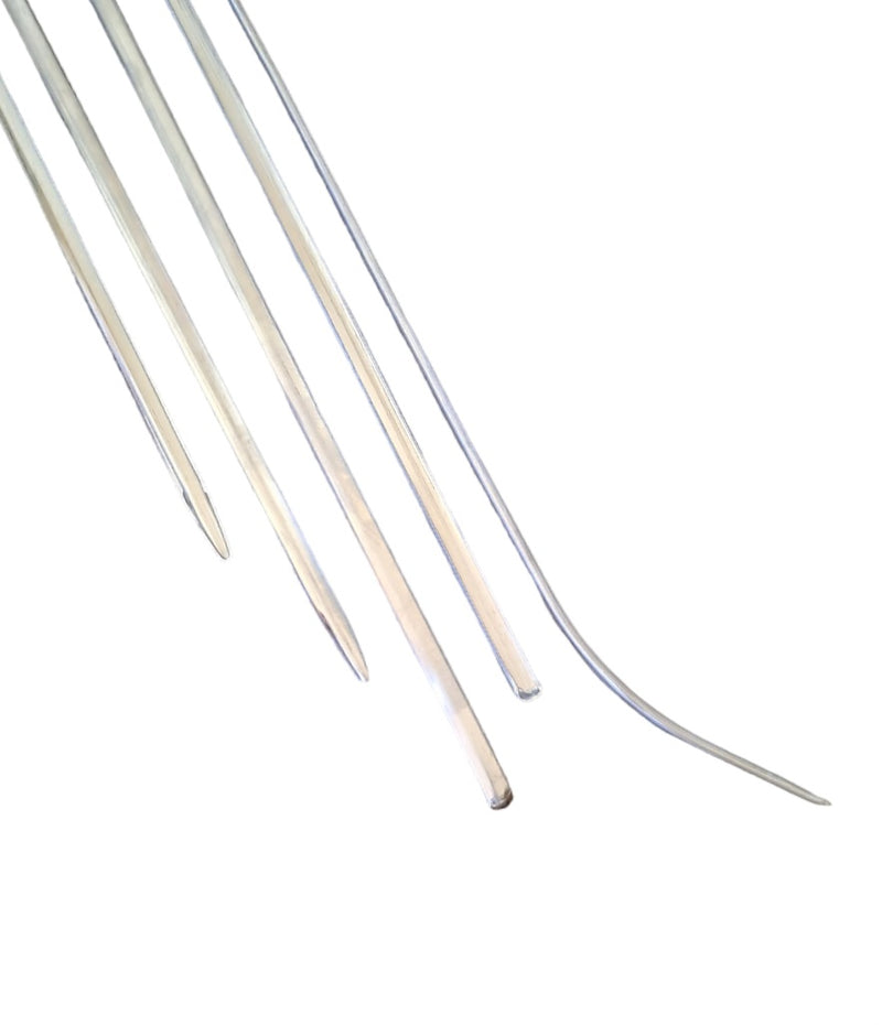 Kit de molduras de acero cromado Fiat 500 N D
