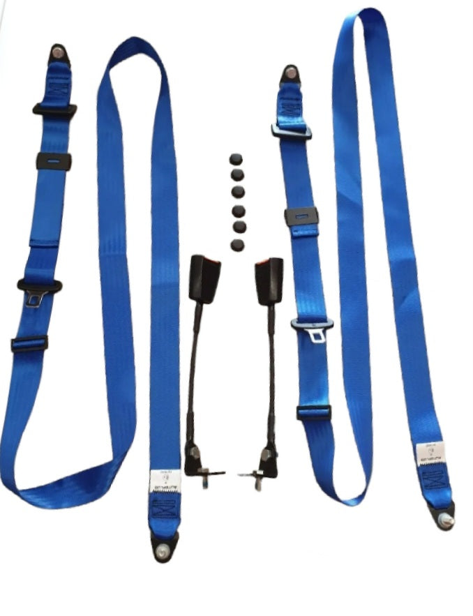 Cinture di sicurezza statiche blu Fiat 500 N D F L Giard