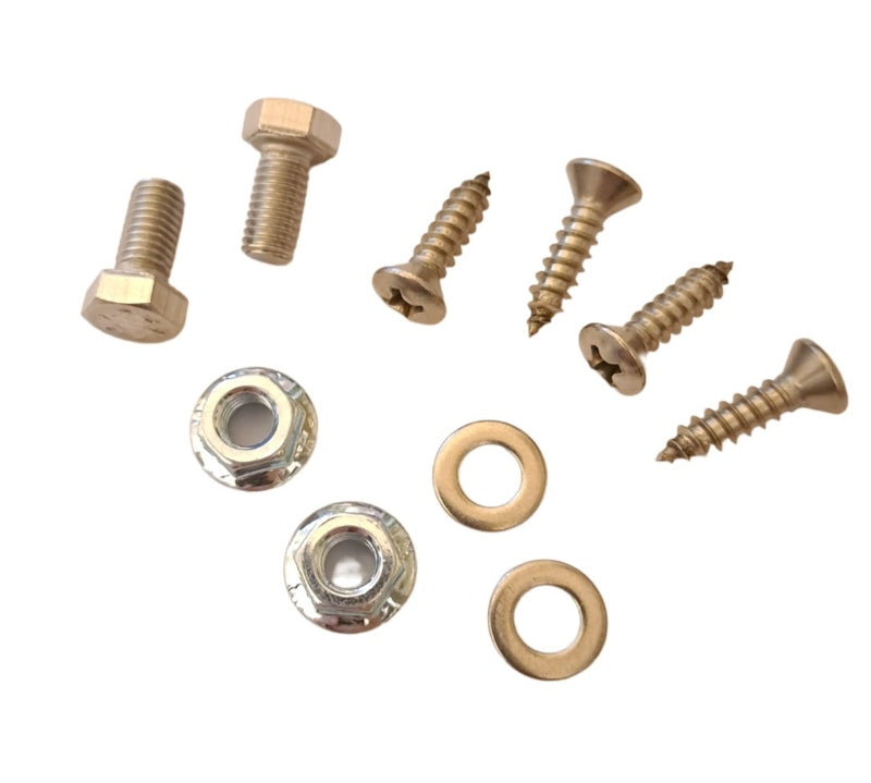 Kit fissaggio targa e porta targa anteriore  Fiat 500 d'epoca