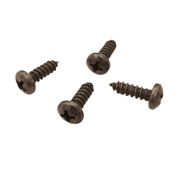 Set zwarte schroeven voor bevestiging kap versnellingspook Fiat 500