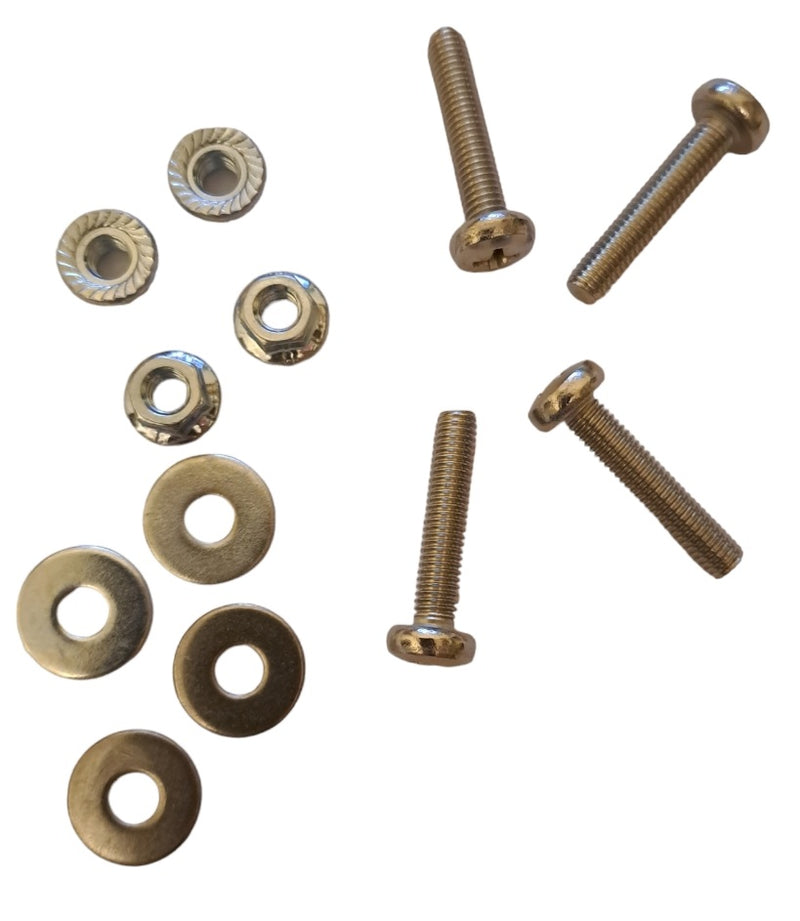 Kit Fissaggio Targa Posteriore Fiat 500
