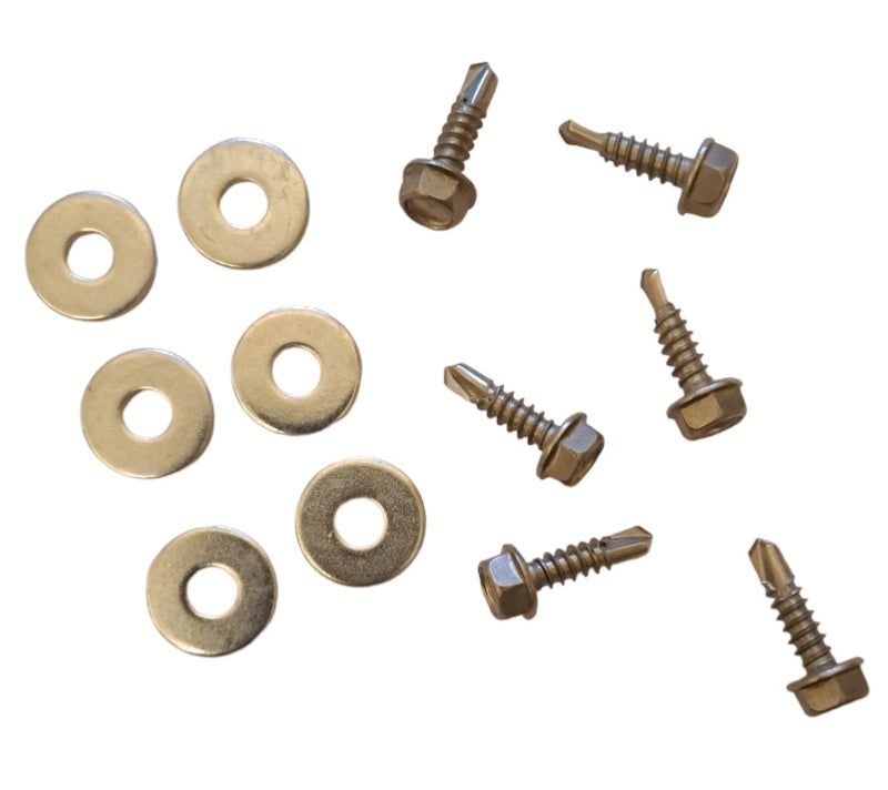 Bevestigingsset carter beschermplaat onderstel Fiat 500 vintage