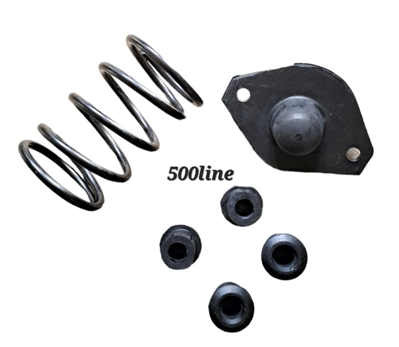 Kit de réparation de support moteur complet avec ressorts et silentblocs Fiat 500 N D F L