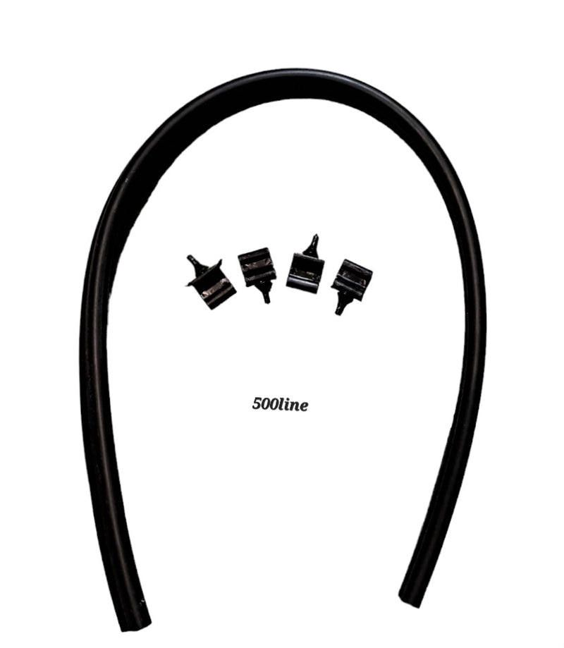 Kit guarnizione e gommini cofano posteriore Fiat 500 d'epoca