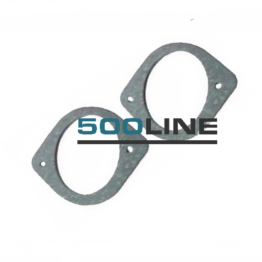 Coppia guarnizioni bocchetta riscaldamento abitacolo Fiat 500 D F L R Giard.