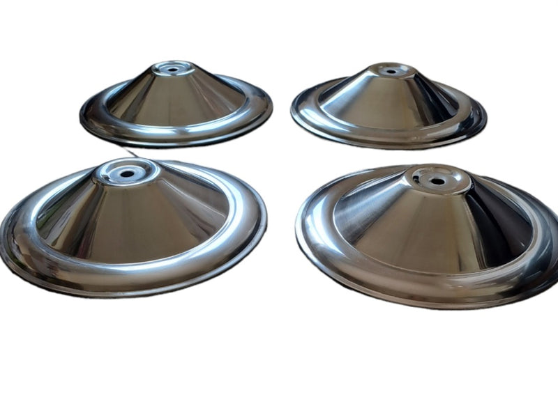 Kit 4 Tapacubos Fiat 500 D / F – Acero Cromado