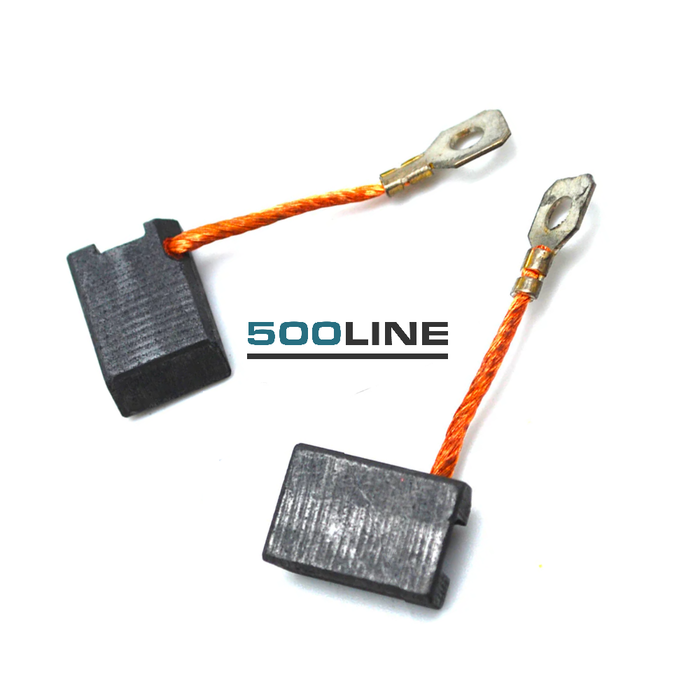 Spazzole carboncini dinamo Fiat 500 N D ed F primissima serie tipo stretto