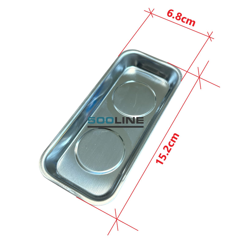 Vaschetta Magnetica YATO 15.8x6.6cm per Garage e Officina ottimo per manutenzione auto