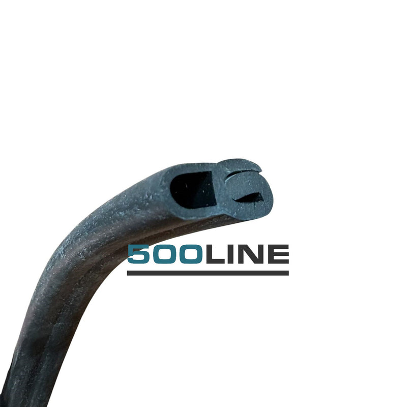 Vintage Fiat 500 rear engine hood seal