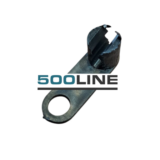 Clip fissaggio terminale a L del cavo motorino avviamento Fiat 500 e Fiat 126 d'epoca – ricambio 500line
