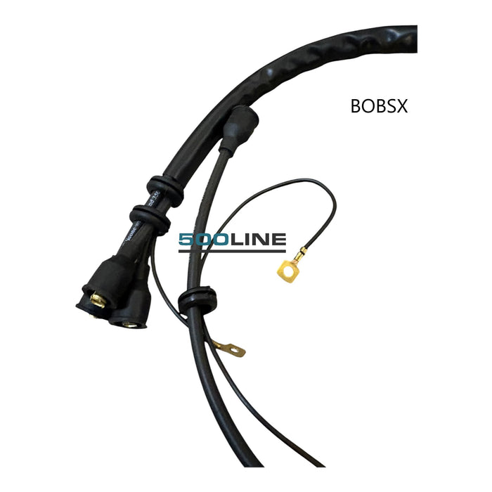 collegamento Kit Cavi Candele Accensione Neri – Fiat 500 D F (Alta Qualità, bobina SX, motori elaborati) resistenza top