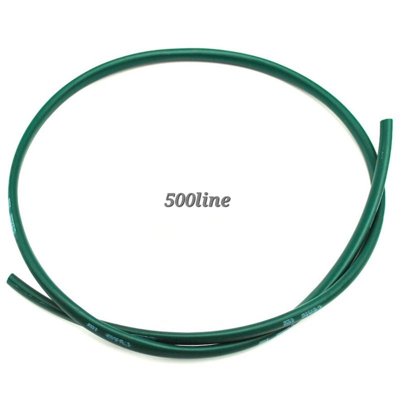 Guaina verde protezione cavo elettrico Fanale Luce Targa Fiat 500 Autobianchi Bianchina