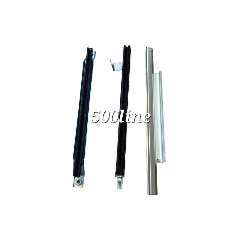 Complete kit for a door glass guide descending door Left Fiat 500 FLR