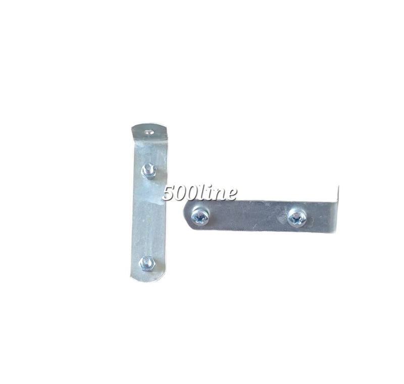 Kit staffe fissaggio porta targa anteriore Fiat 500