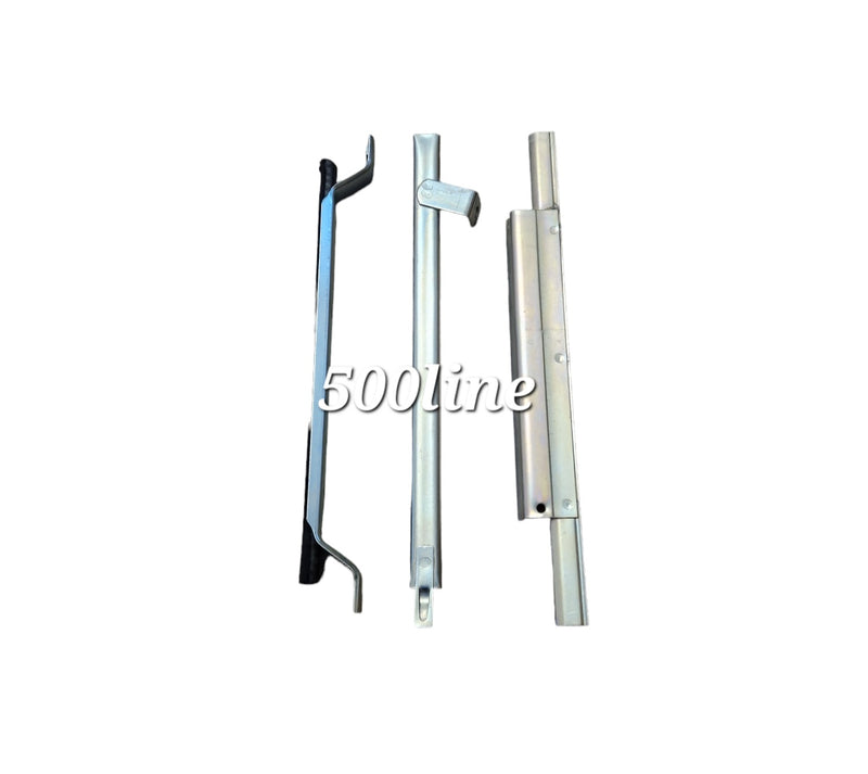 Complete kit for a door glass guide descending door Left Fiat 500 FLR