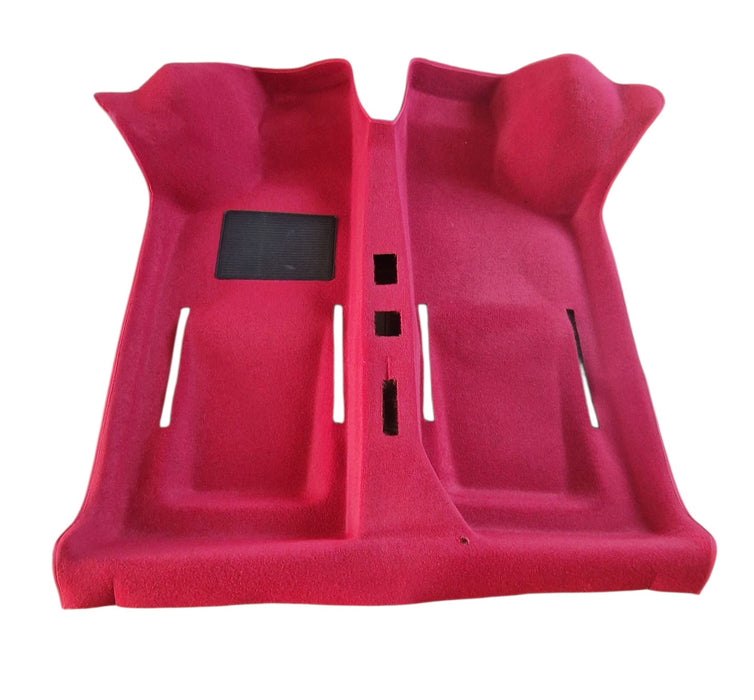Moquette preformata Intera rossa 1 zerbino Fiat 500 altissima qualità
