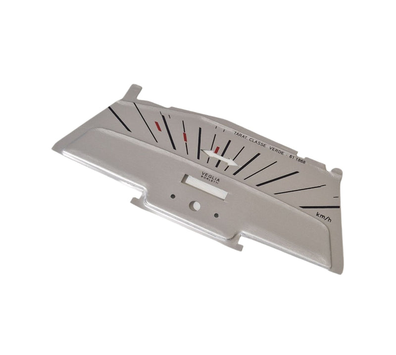 Instrumentenplaat achtergrond snelheidsmeter Fiat 500 L schaal 130 KM