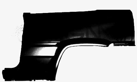 Aleta trasera derecha Fiat Panda 750 (1986-2000)