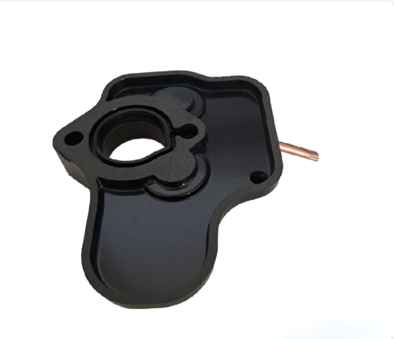 Basetta Distanziale carburatore in bachelite Fiat 500 F L Alta Qualità