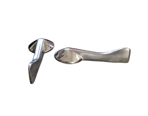 Coppia maniglie interne apriporta in alluminio Fiat 500 F accessori per restaurare la tua fiat 500