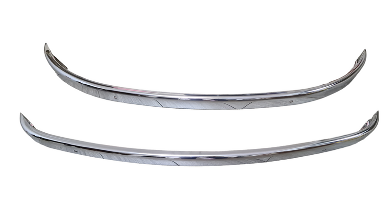 Paar hoogwaardige replica-bumperschermen voor Fiat 500 N D F L R, 45 micron