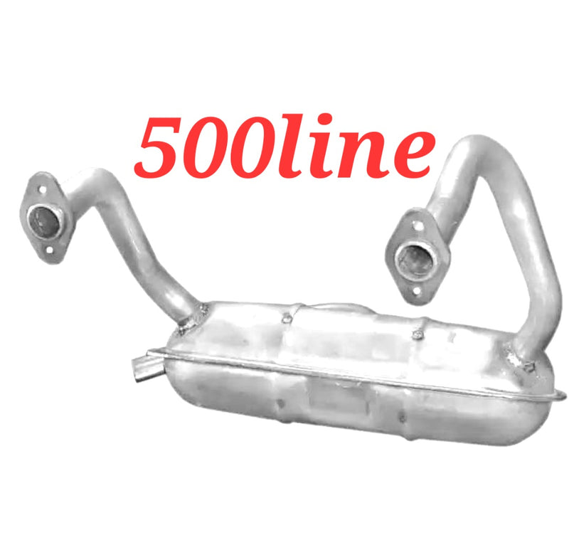 Silenciador de escape Fiat 500 R y 126
