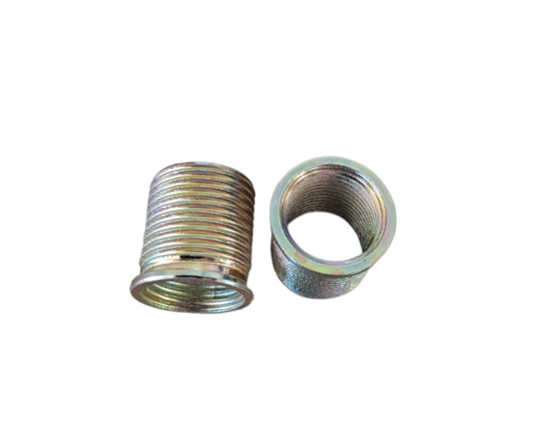 Coppia Boccola filettata riparazione filetto candela Fiat 500 126 850 A112 Bianchina giardiniera Panda