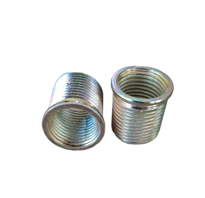 Coppia Boccola filettata riparazione filetto candela Fiat 500 126 850 A112 Bianchina giardiniera Panda