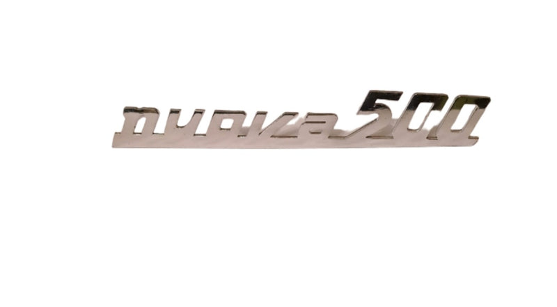 Emblema inscripción trasera Nuevo 500 Metal Fiat 500 N D F