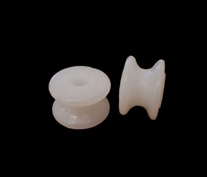 Paire de galets pour tirants de porte Fiat 500 F L R