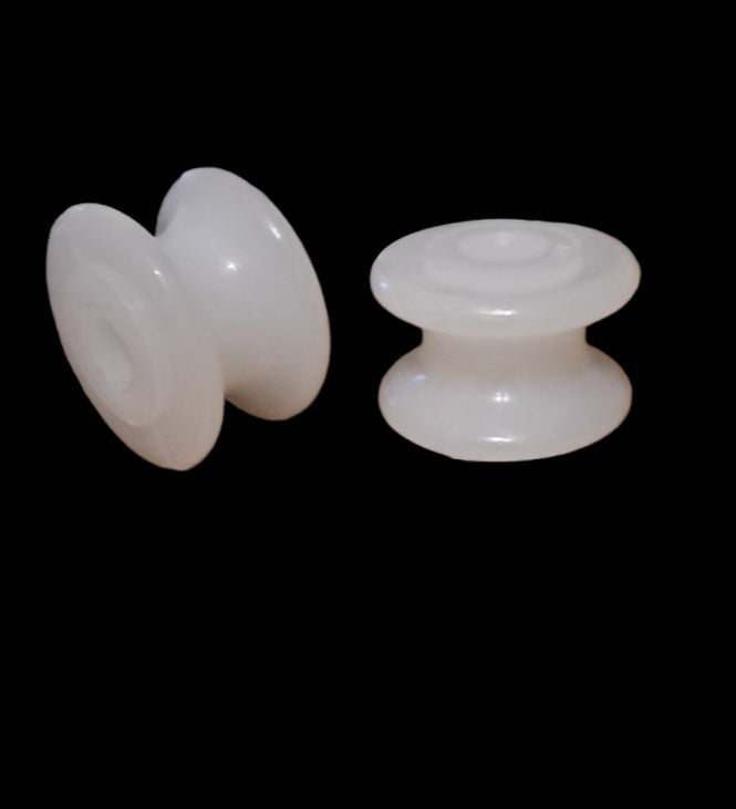 Paire de galets pour tirants de porte Fiat 500 F L R