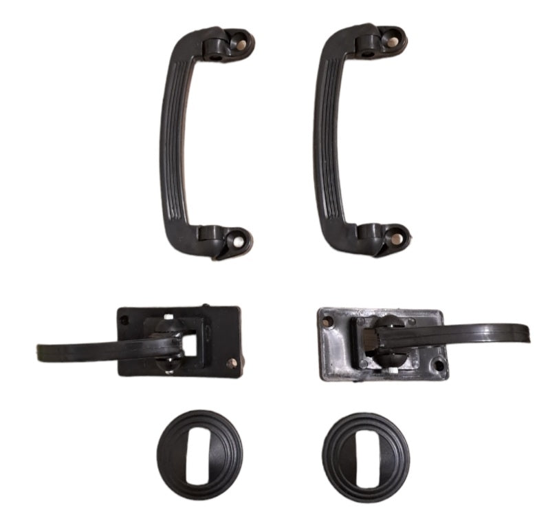 Kit de manetas interiores de plástico para Fiat 500 F R