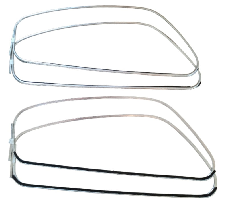 Kit completo de juntas de ventanilla para Fiat 600 con deflector
