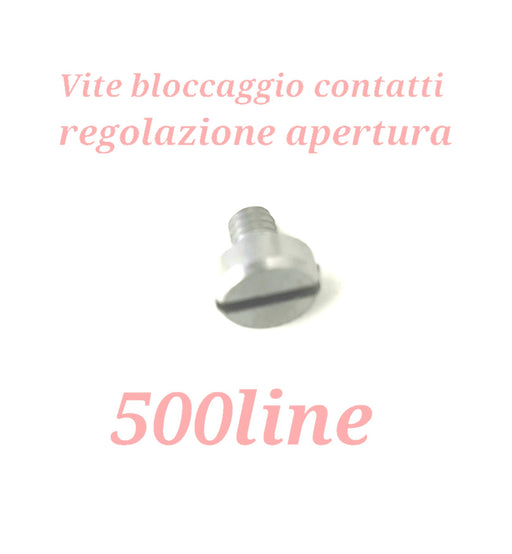 Vite bloccaggio contatti spinterogeno anti-scivolo per Fiat 500 N D F L R 126 epoca, alta qualità punte platinate accensione