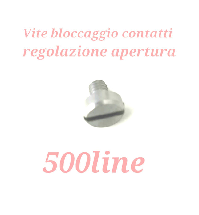 Vite bloccaggio contatti spinterogeno anti-scivolo per Fiat 500 N D F L R 126 epoca, alta qualità punte platinate accensione